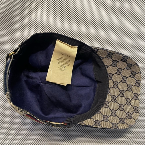 GUCCI SNAPBACK (BLUE MONOGRAM) - Picture 7 of 15